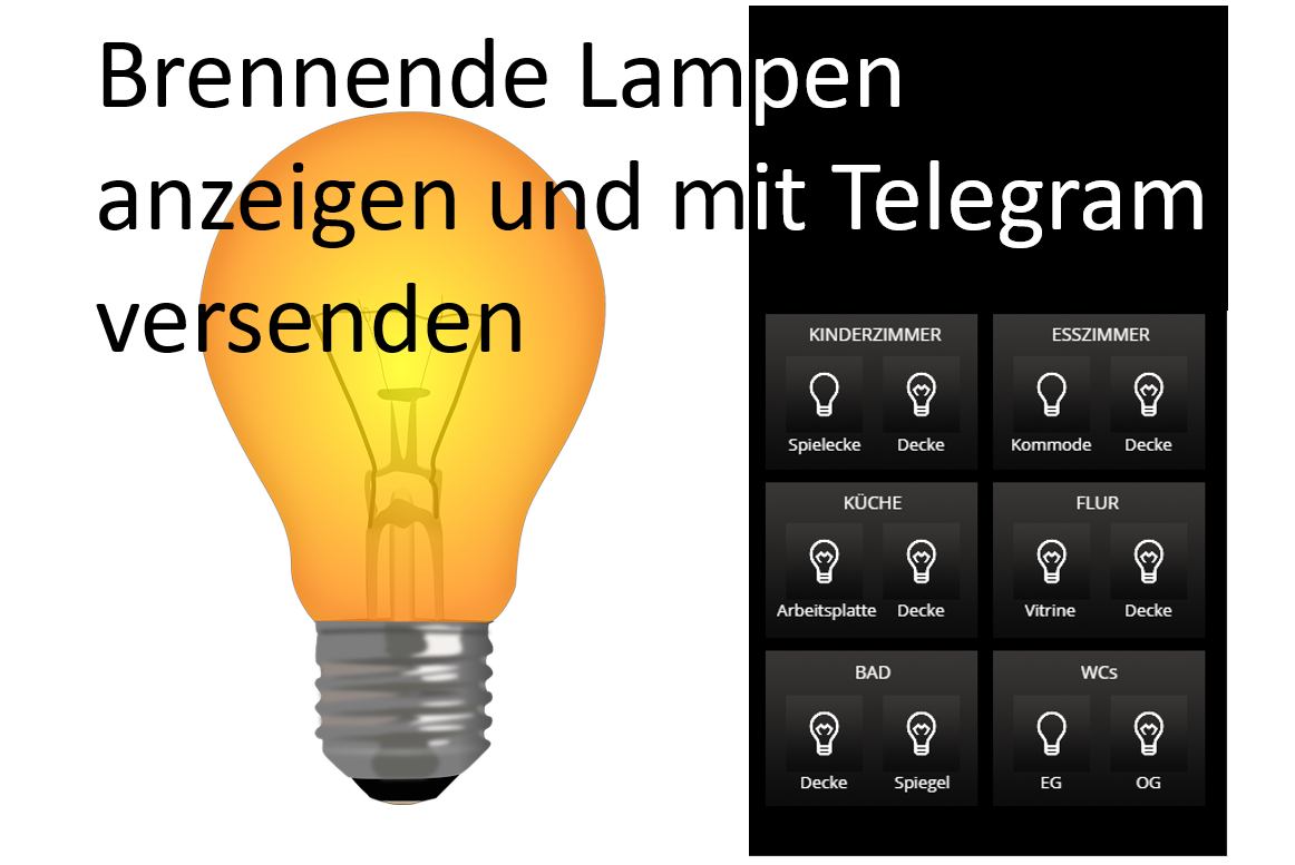 Brennende Lampen anzeigen (bzw. in Variable schreiben)