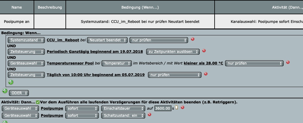 Einschaltdauer dynamisch verändern