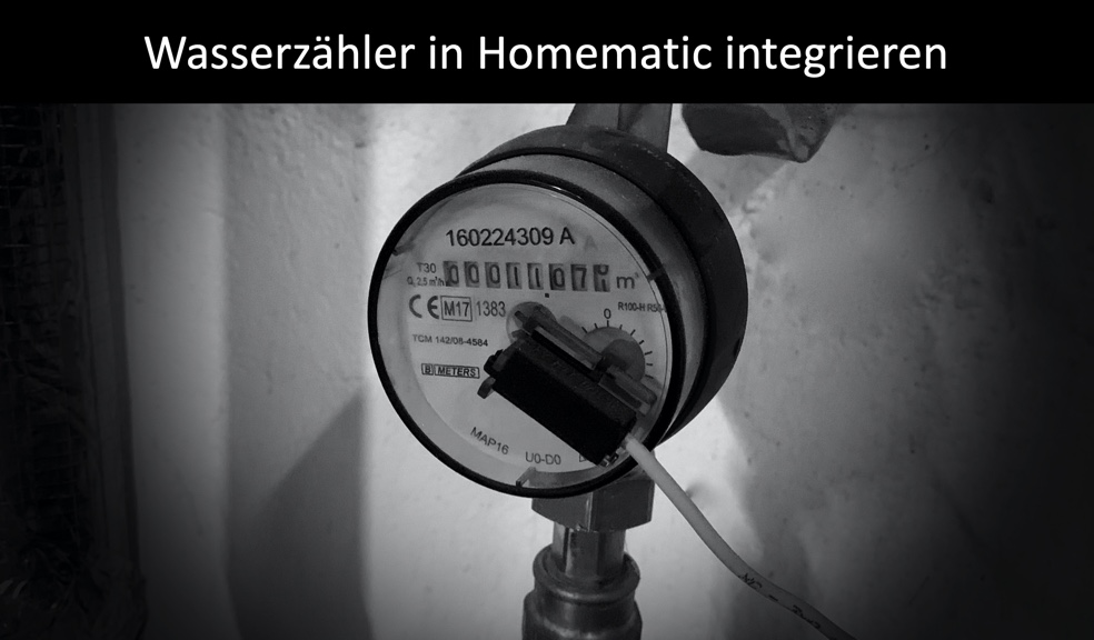 Wasserzähler in Homematic
